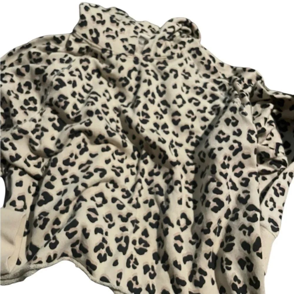 Leopard Print Hoodie